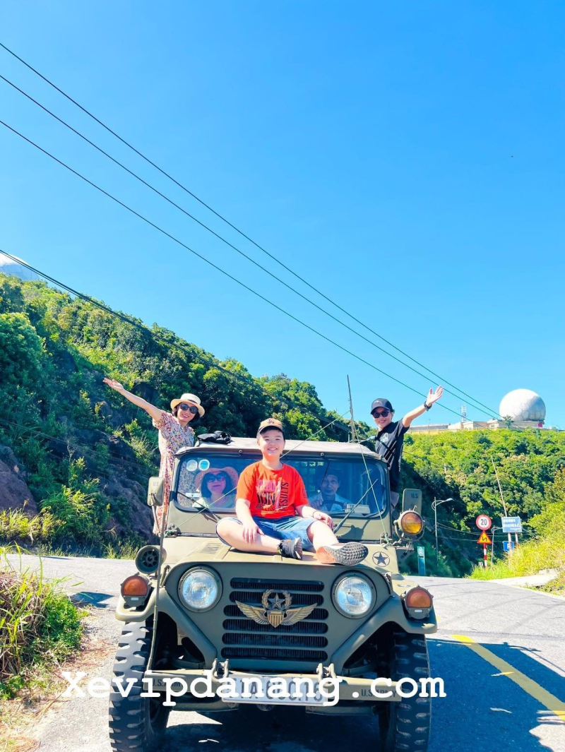 越南岘港山茶半岛半日游【乘坐Jeep吉普车探索山茶半岛】
