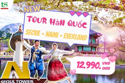 [Siêu khuyến mãi] Tour Hàn Quốc: Seoul - Nami - Everland bay thẳng từ Đà Nẵng
