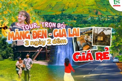 Tour Đà Nẵng - Măng Đen - Gia Lai 3 ngày 2 đêm trải nghiệm lễ hội hoa dã quỳ giá siêu tốt