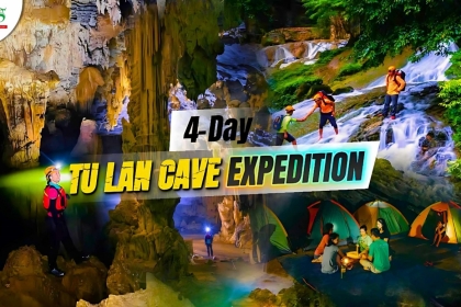 4-Day Tu Lan Cave Expedition – Explore Jungle & Caves in Quang Binh