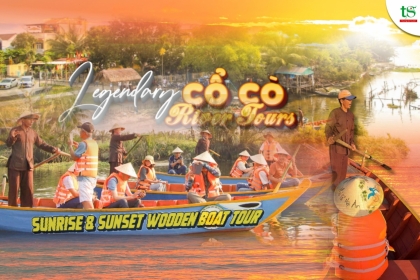 Discover the Cổ Cò River in Hoi An – Sunrise & Sunset Wooden Boat Tour