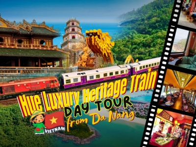 Hue Luxury Heritage Train Day Tour from Da Nang