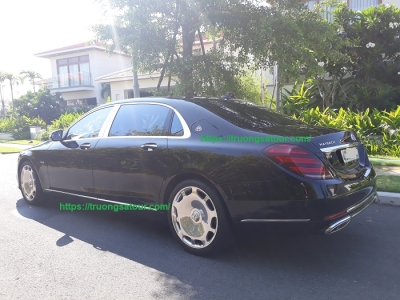 ​Thuê xe Mercedes benz S650 Maybach phuc vụ hội nghị tại Đà Nẵng.
