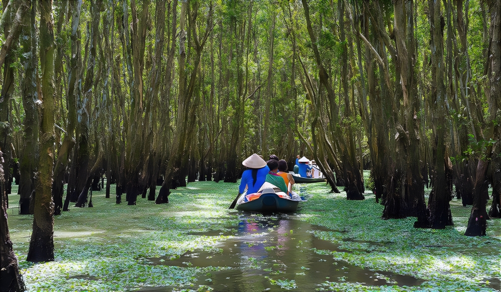 Boat trip through Canals